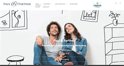 Desktop Screenshot of paulundpartner.net